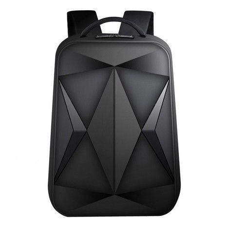 Cross border 2022 new Korean version large capacity hard case computer bag laser Lingge men's Laptop Backpack