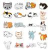 50 can love cartoon kitten stickers luggage car water cup mobile phone stickers waterproof wholesale