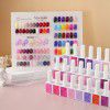 Nail polish glue set summer Japanese nail polish glue full set 90 color nail shop special phototherapy glue nail glue wholesale