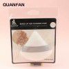 Triangle dry powder puff foreign trade fiber crystal cotton fine makeup makeup makeup beauty makeup tools powder puff