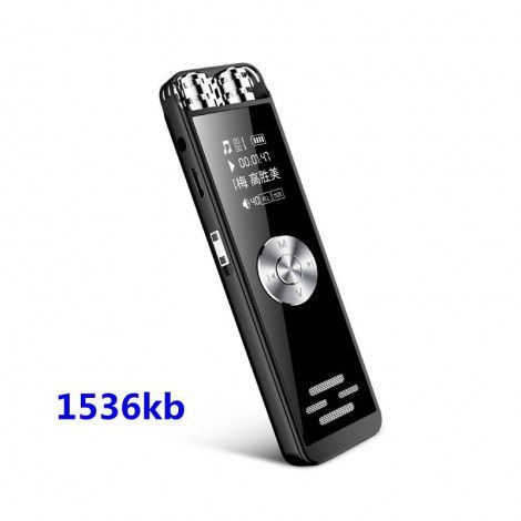 Manufacturer's new MP3 player student lesson Walkman business meeting recording pen 1536kb HD noise reduction