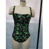 Amazon cross-border new one-piece swimsuit women sexy print suspender conservative swimsuit triangular one-piece swimsuit