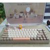 Lofree wireless mechanical keyboard Bluetooth wired the third mock examination home red axis Van Gogh theme keycap