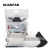 Triangle dry powder puff foreign trade fiber crystal cotton fine makeup makeup makeup beauty makeup tools powder puff