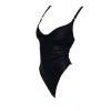 new foreign trade cross-border swimsuit women Europe and America Amazon hot pure color women sexy swimsuit women one piece