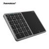 Two in one wireless digital keypad touch mouse type-C charging Bluetooth 2.4G dual-mode digital keyboard