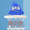 Children's basketball rack hanging household simple suction cup can lift the baby's hole free indoor Mini shooting frame