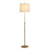 All copper floor lamp American country simple living room dining room study bedroom lamp garden lamp Hotel standing table lamp