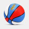 Guanwei basketball manufacturer Pu hygroscopic leather indoor and outdoor training and competition ball wholesale FREE lettering blue ball