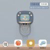 Children's basketball rack hanging household simple suction cup can lift the baby's hole free indoor Mini shooting frame