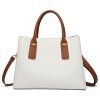 Cross border women's hand-held bag new European and American trend large capacity women's bag simple fashion single shoulder cross-layer bag 