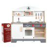 New children's Wooden simulation cooking kitchen set wooden family experience refrigerator kitchen toys