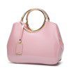 European and American new trends bright surface lacquer leather lifting ring women's bag cross arm bill of lading shoulder bag manufacturers wholesale cross-border foreign trade funds