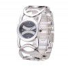 Baosaili fashion ring steel band women's watch, creative quartz watch, women's watch, waterproof