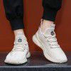 Men's shoes 20221 summer new men's casual shoes fashionable mesh breathable shoes men's fashionable shoes flying weaving running