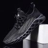 New thin sports shoes men's mesh breathable soft sole Student Korean running shoes shallow mouth light casual shoes wholesale