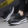  summer new sports shoes flying woven breathable men's shoes Korean fashion casual shoes trend versatile running shoes men