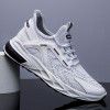 Foreign trade new men's shoes 2021 men's Korean fashion shoes flying woven breathable sports shoes men's casual shoes autumn
