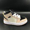 Qiao 1 children's shoes aj1 basketball shoes sports shoes low top mandarin duck barb children's Putian top cowhide children's shoes