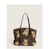  autumn and winter new lamb fur bag cute bear portable large capacity tote bag shopping bag 