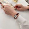 Square belt literary retro women's watch Korean fashion women's quartz watch fashion versatile women's Watch
