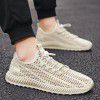  new breathable flying woven sports shoes men's shock absorption leisure mesh running shoes men's shoes