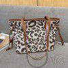  autumn and winter new Tote Bag leopard print bag large capacity single shoulder portable messenger women's bag Korea dongdamen women's bag 
