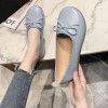 spring new sweet and lovely japanese doll shoes female bow grandma shoes soft bottom scoop shoes single shoes 