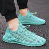  new breathable flying woven sports shoes men's shock absorption leisure mesh running shoes men's shoes