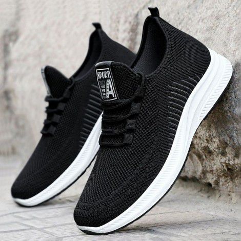 Shoes: Men's 2022 new foreign trade men's shoes, Korean version, cross-border large size, trendy soft sole casual shoes, breathable sports shoes, men