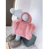 autumn and winter new plush bag women's tote bag women's large capacity versatile Tote plush cloth shoulder bag 