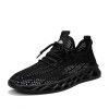 New thin sports shoes men's mesh breathable soft sole Student Korean running shoes shallow mouth light casual shoes wholesale