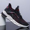 Foreign trade new men's shoes 2021 men's Korean fashion shoes flying woven breathable sports shoes men's casual shoes autumn