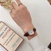 Square belt literary retro women's watch Korean fashion women's quartz watch fashion versatile women's Watch