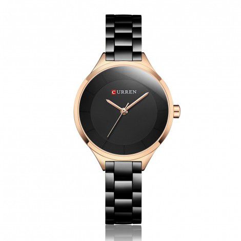 Current / careen 9015 women's watch waterproof quartz steel band watch Korean casual women's Watch