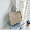Cross border wholesale bags, women's new Plaid linen bags, fashionable casual women's handbags, simple shoulder bags