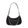 Women's bag 2022 summer new chain shoulder bag nylon French stick underarm bag manufacturer wholesale foreign trade women's bag