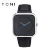 (directly provided by the manufacturer) Tommy fashionable new simple quartz watch Korean belt watch men's watch women's Watch