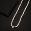French freshwater pearl small golden bean pendant Vintage Necklace Choker Zhong Chuxi neck chain clavicle chain female