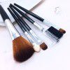 Popular recommendation: Enchanting black combination brush, beginner's soft fiber makeup brush, beauty tool, one hair replacement