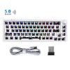 Tm680 / kf068 customized knob Bluetooth mechanical keyboard kit hot plug shaft RGB macro drive 3-mode