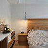 Nordic restaurant light bar bedside chandelier bedroom simple creative personality small chandelier modern simple single head Chandelier