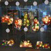 Direct window hanging lights, Christmas decoration, shop atmosphere, scene layout, festive led sucker decorative lights