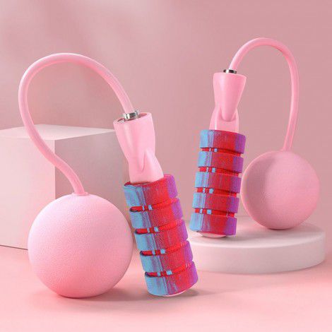 Load bearing skipping rope cordless load ball skipping rope large ball indoor sports fitness rope dual purpose skipping rope