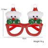 Christmas glasses party decorations Christmas decorations Photo Props Snowman elk eye frame