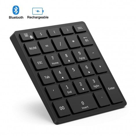 28 key rechargeable Bluetooth wireless digital keyboard 2.4G digital keyboard Bluetooth digital keyboard manufacturer wholesale