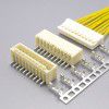 Jilin Kangrui Kr vertical pasting single row 180 degree adapter electronic cable (fine imitation of Molex 87439-0600 yellow)