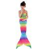Children's Mermaid swimwear wholesale tail children's bikini suit girl baby swimming clothes can wear fins