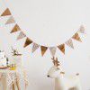 Ins style birthday party flags, colorful flags, flowers, kindergarten decorations, banners, festive decorations, hanging decorations, flag braces
