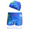 [baby's swimming trunks] children's swimsuits cute cartoon swimsuits boys hot spring flat angle baby swimming trunks